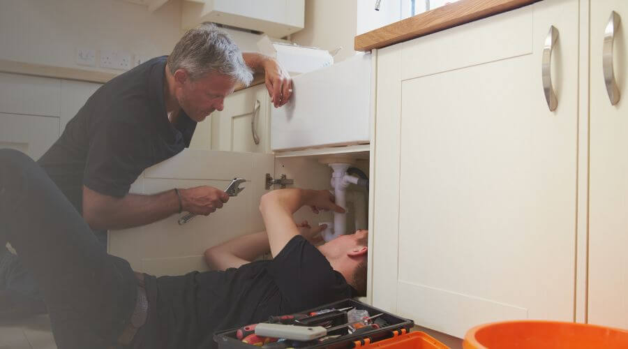 Professional burst pipe repair services in Bison, SD